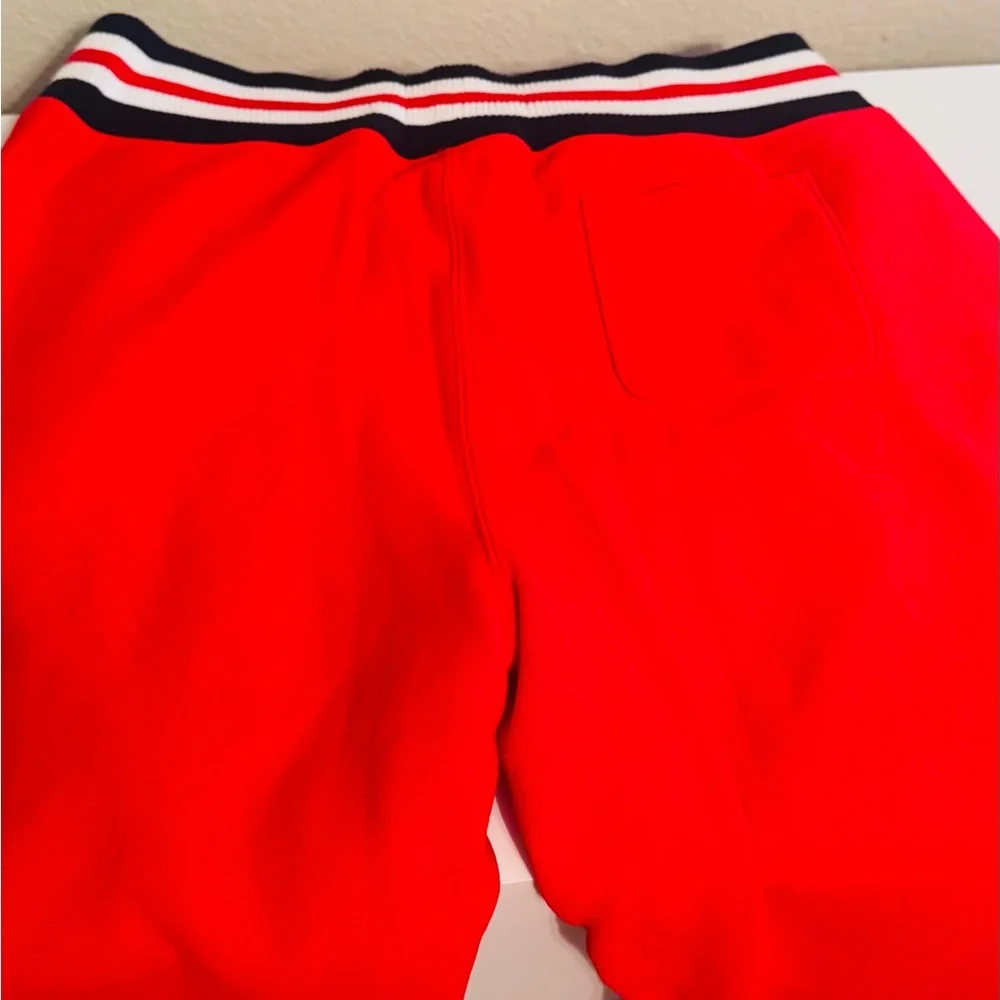 NWT Champion Reverse Weave Pant, Red Fleece, Joggers, Sweatpants, XLarge - Picture 8 of 14